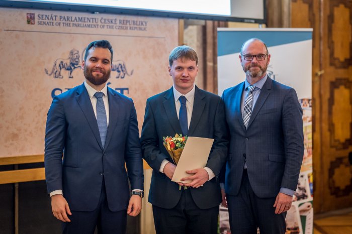 Vojtěch Kumpošt Awarded the Prize of the Ministry of Education, Youth and Sports