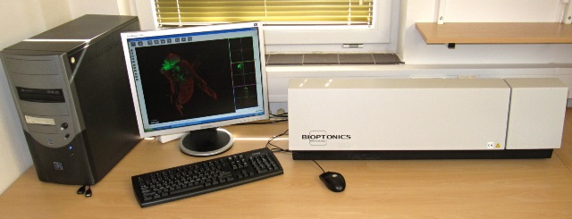 Optical projection tomography - opt scanner1