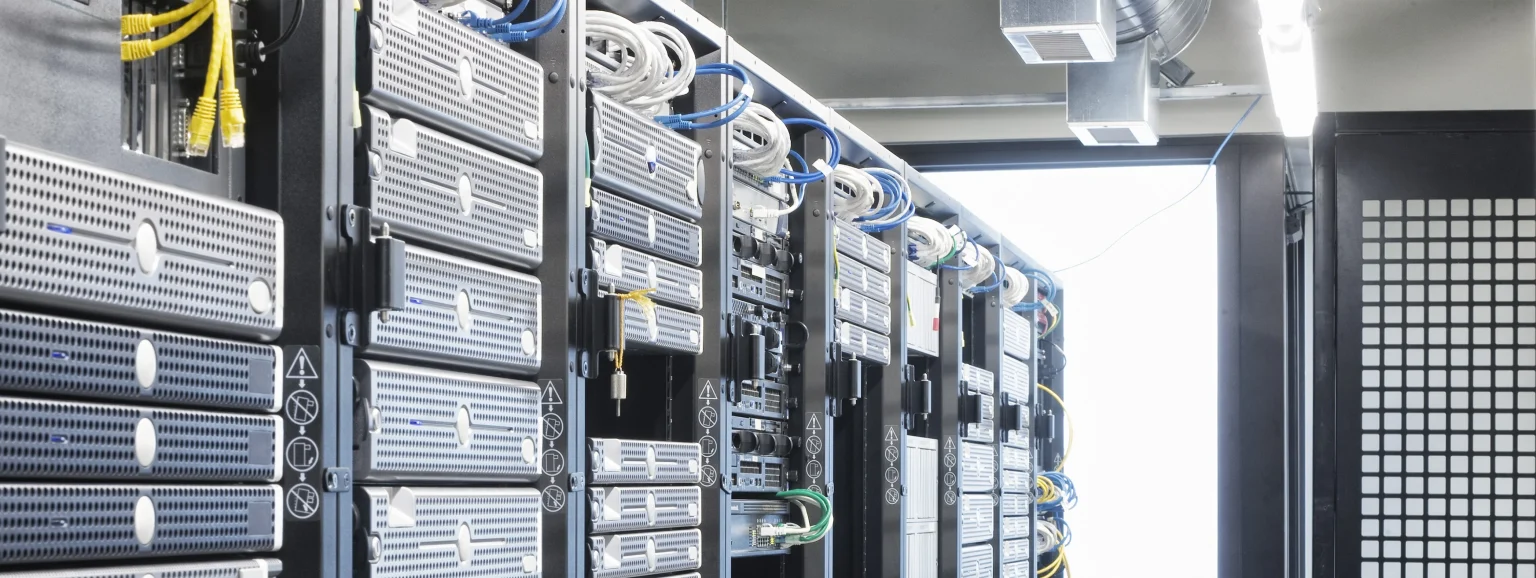 IT Department - servers in an aisle of racks in a computer server 2023 11 27 05 35 38 utc